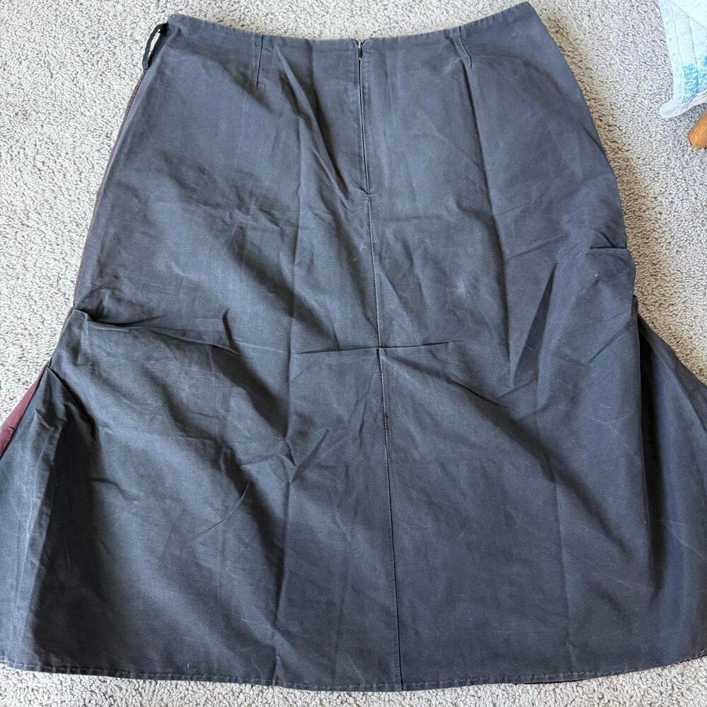 Des fille à la vanille 90’s patchwork midi skirt with floral embroidery - Picture 5 of 7